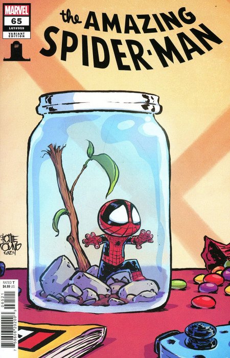 AMAZING SPIDER-MAN #65 SKOTTIE YOUNG 8 DEATHS OF SPIDER-MAN VARIANT