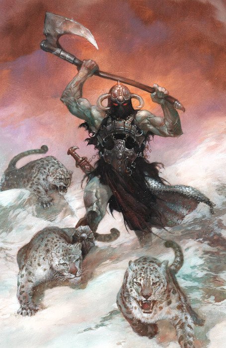 FRANK FRAZETTA DEATH DEALER #8 CVR E 15 COPY INCV DORMAN UNBRANDED