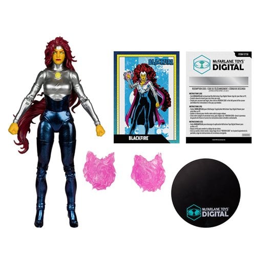 DC McFarlane Digital Wave 6 7-Inch Scale Blackfire Action Figure