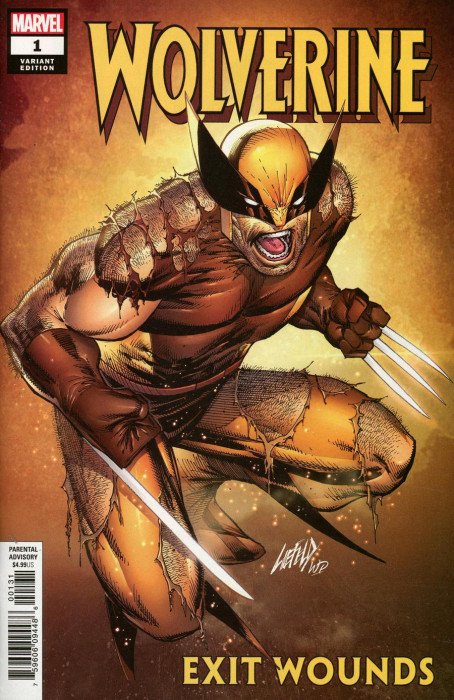 WOLVERINE EXIT WOUNDS #1 1:50 LIEFELD VAR
