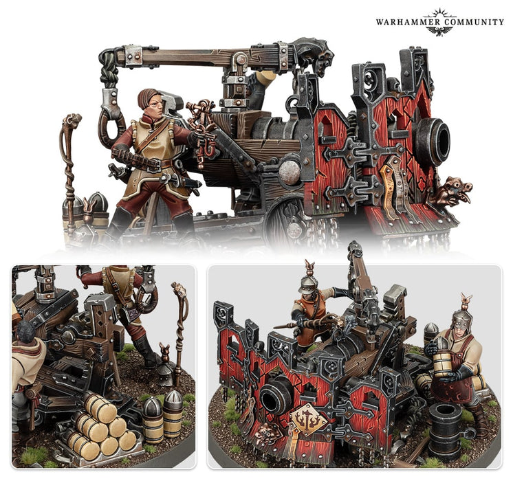 Warhammer CITIES OF SIGMAR: IRONWELD GREAT CANNON