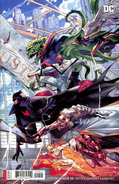 Justice League (2018) #20 (RIGHT VARIANT)