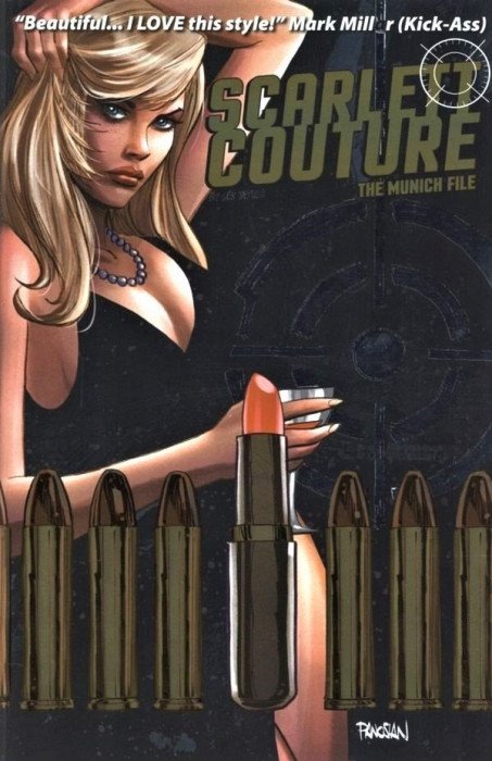 SCARLETT COUTURE: THE MUNICH FILE #1 (OF 5) COVER G: FOIL DAN PANOSIAN
