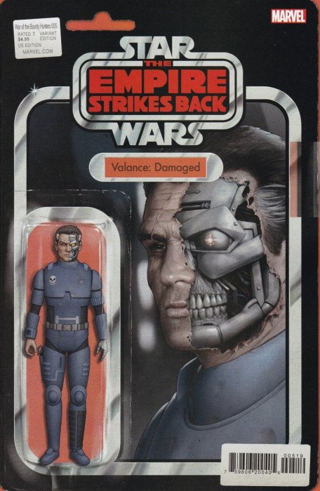 STAR WARS: WAR OF THE BOUNTY HUNTERS #5 CHRISTOPHER ACTION FIGURE VARIANT