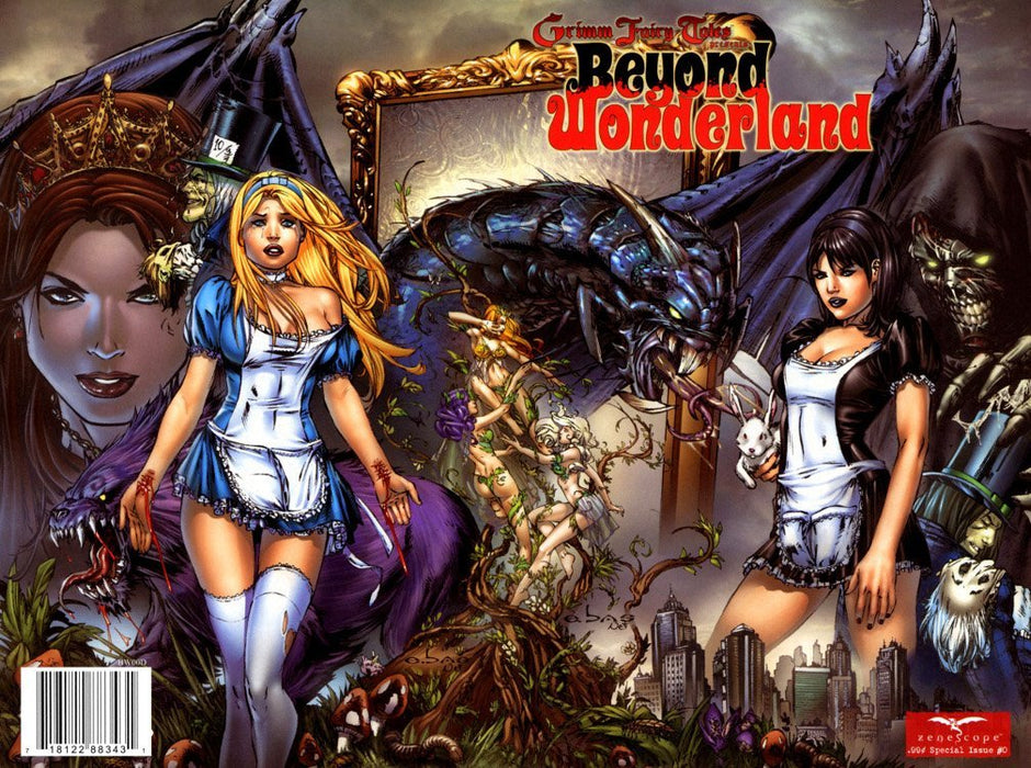 Beyond Wonderland (2008) #0 (2nd Printing Ebas Wrap Cover)