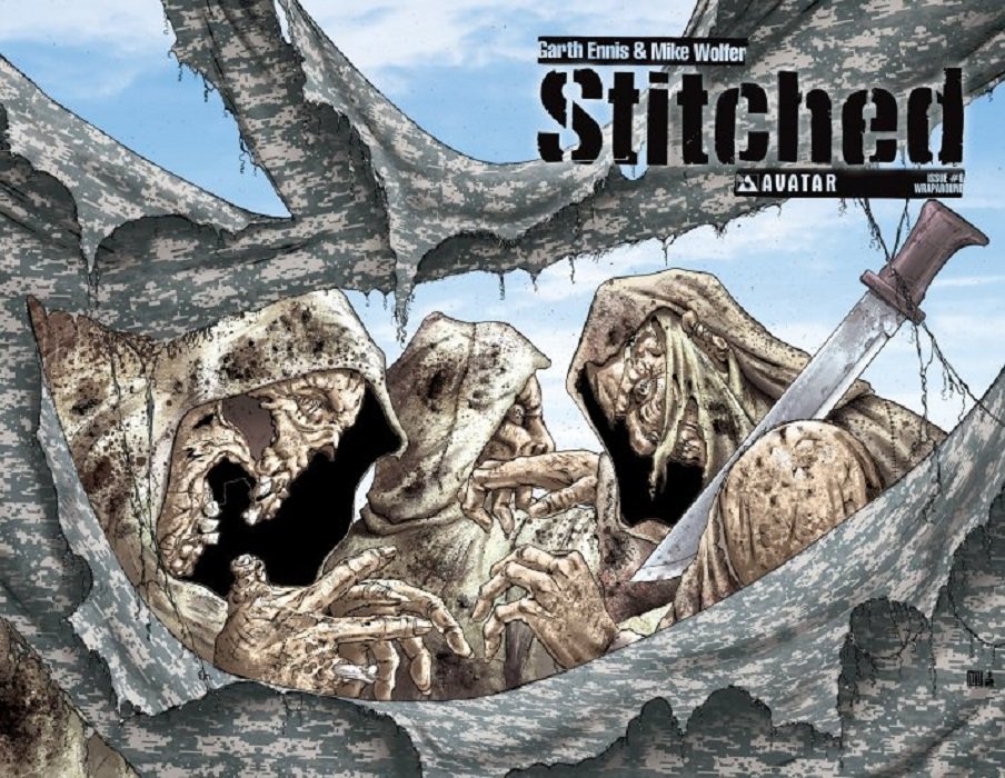 Stitched (2011) #6 (Wrap Cover)