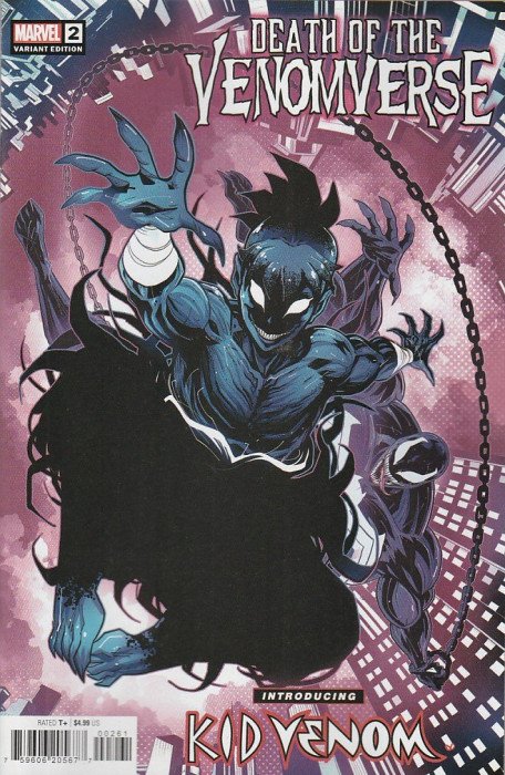 DEATH OF THE VENOMVERSE #2 LUCIANO VECCHIO KID VENOM VARIANT