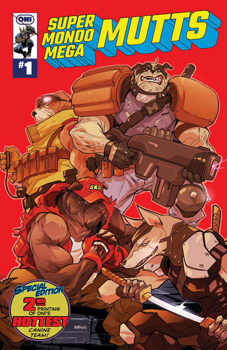 SUPER MONDO MEGA MUTTS #1 (OF 4) 2nd Printing