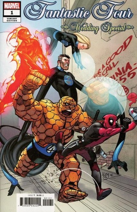 Fantastic Four Wedding Special (2018) #1 (FERRY VARIANT)