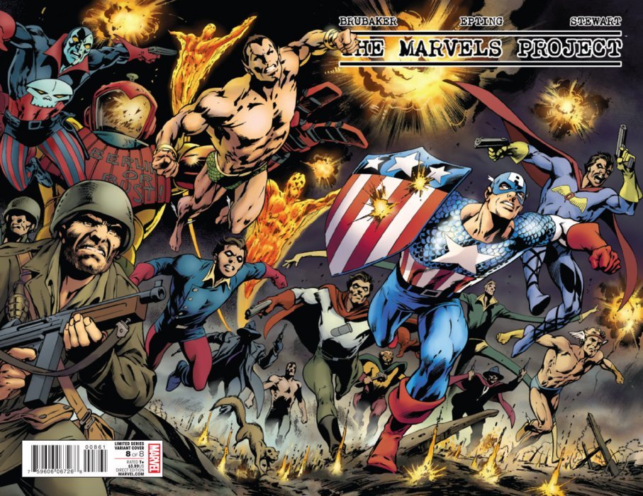 Marvels Project (2009) #8 (Davis Wraparound Variant)