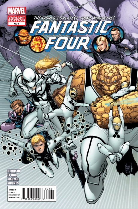 Fantastic Four (1998) #601 (1:20 Connecting Variant)