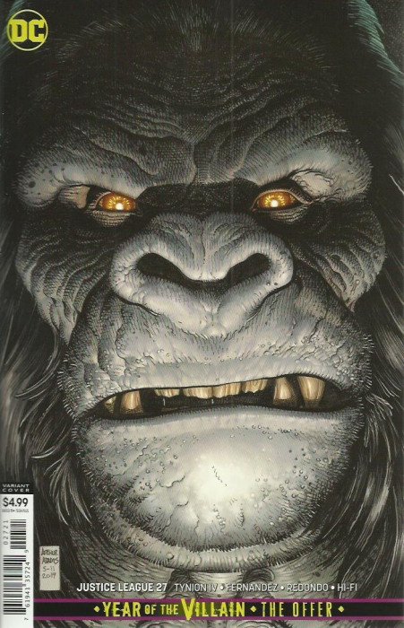 Justice League (2018) #27 (CARD STOCK YOTV VAR ED THE OFFER)
