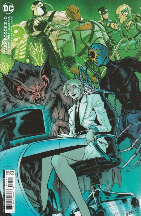 TASK FORCE Z #10 (OF 12) CVR B TRAVIS MERCER CARD STOCK VAR