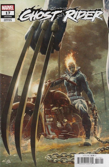 GHOST RIDER #17 BJORN BARENDS VARIANT