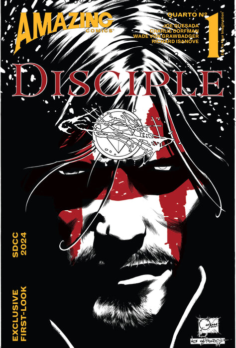 Disciple #1 SDCC Ashcan (Signed by Joe Quesada, Charlie Dorfman & Richard Isanove)