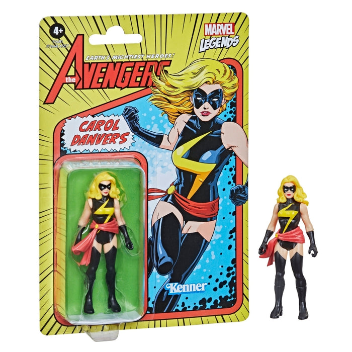 Marvel Retro Legends 3.75-Inch Carol Danvers Action Figure