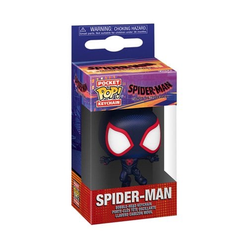Spider-Man: Across the Spider-Verse Spider-Man Funko Pocket Pop! Key Chain
