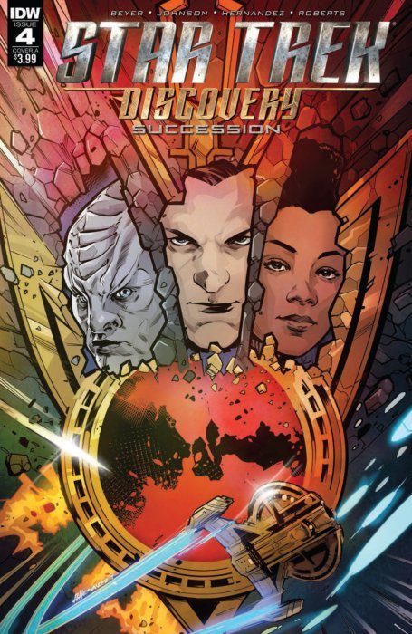 Star Trek Discovery Succession (2018) #4 (Cover A Hernandez)