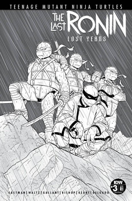 Teenage Mutant Ninja Turtles: The Last Ronin--The Lost Years #3 Variant RI (1:50) ()