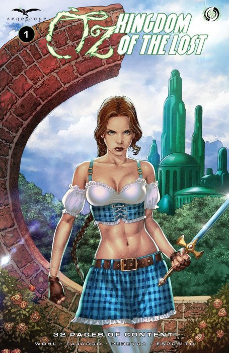 OZ KINGDOM OF LOST #1 (OF 3) CVR A GEEBO VIGONTE