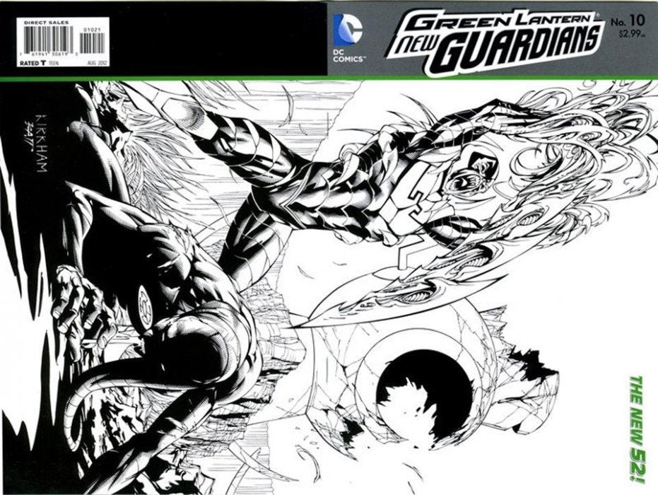 Green Lantern: New Guardians (2011) #10 (1:25 Variant Edition)