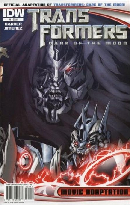 Transformers 3 Movie Adaptation (2011) #4