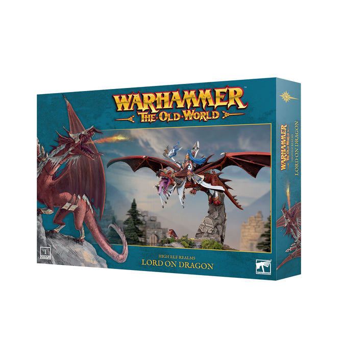 Warhammer The Old World HIGH ELF REALMS: LORD ON DRAGON