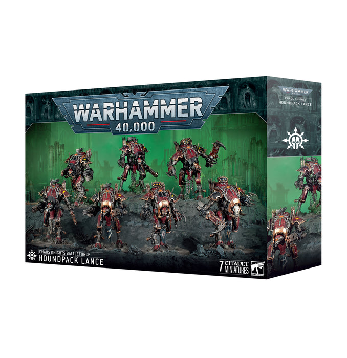 Warhammer 40,000 CHAOS KNIGHTS: HOUNDPACK LANCE