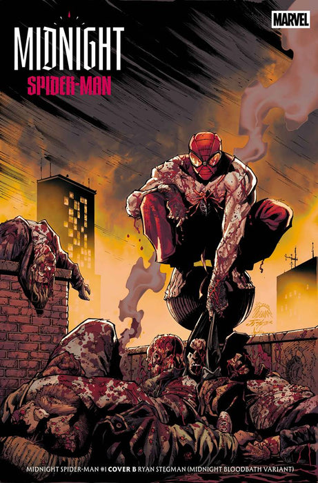 MIDNIGHT SPIDER-MAN #1 Cover B RYAN STEGMAN VARIANT