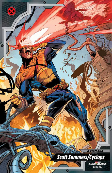 CYCLOPS #1 NETHO DIAZ X-MEN TRADING CARD VARIANT