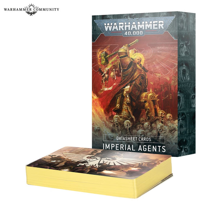 Warhammer 40,000 DATASHEET CARDS: IMPERIAL AGENTS