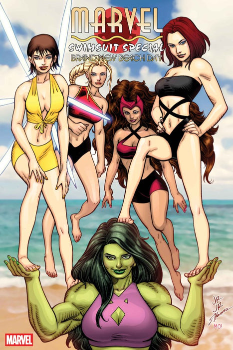 MARVEL SWIMSUIT SPECIAL: BRAND NEW BEACH DAY #1 1:25 JOHN ROMITA JR. VARIANT