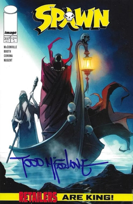 SPAWN #357 NYCC 2024 Retailer Exclusive SIGNED by Todd McFarlane (300 Copy Print Run)