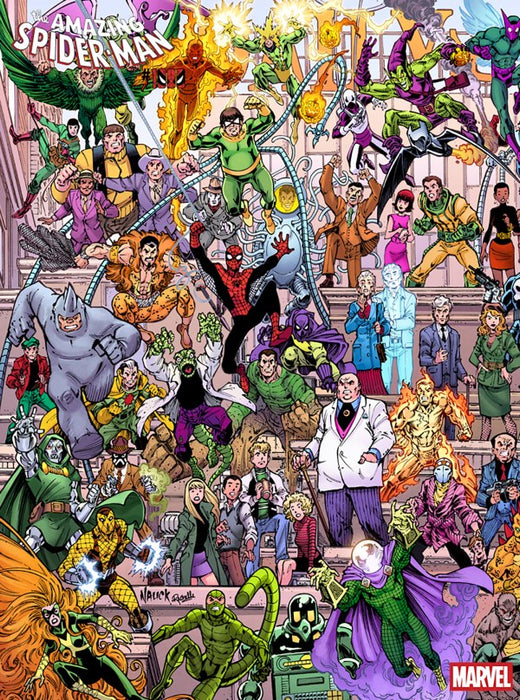 AMAZING SPIDER-MAN (2025) #1000 TODD NAUCK 4-PART CONNECTING LEGACY VARIANT