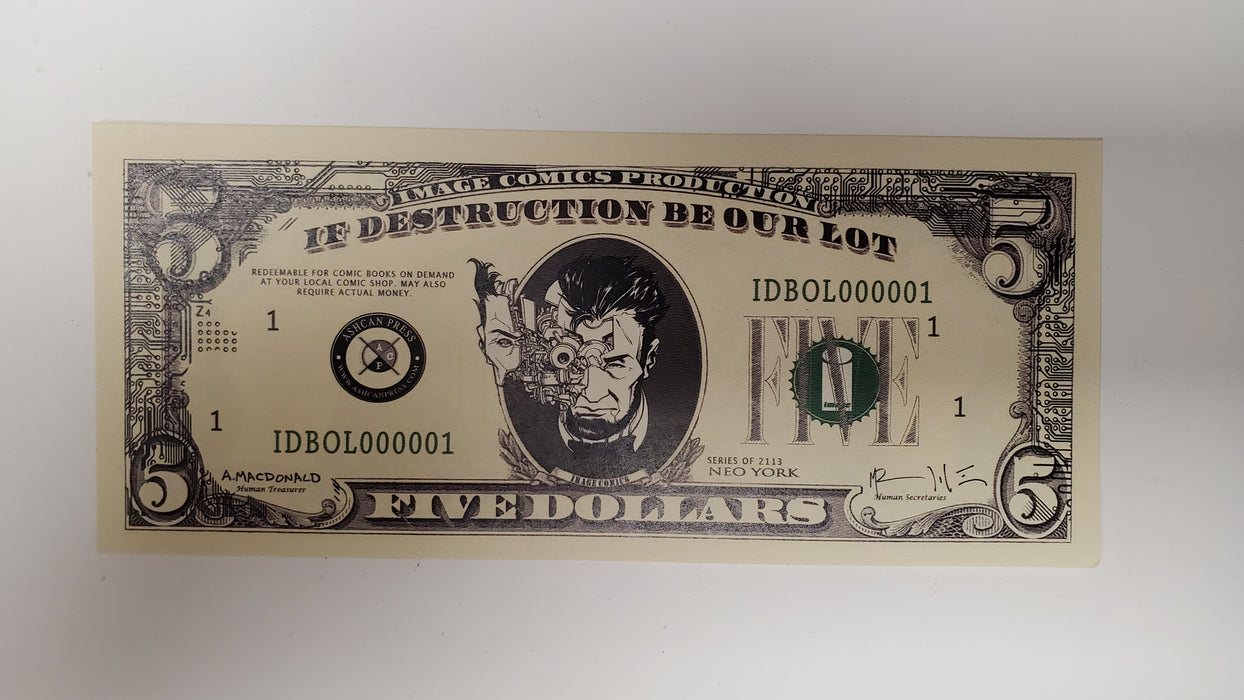 IF DESTRUCTION BE OUR LOT #1-3 CVR A (Signed by Matthew Rosenberg)