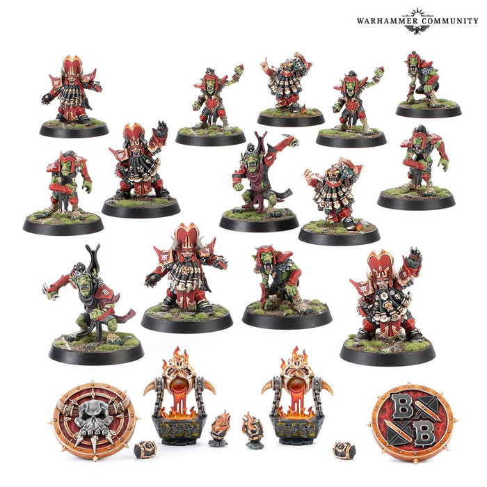 Warhammer BLOOD BOWL: CHAOS DWARF TEAM