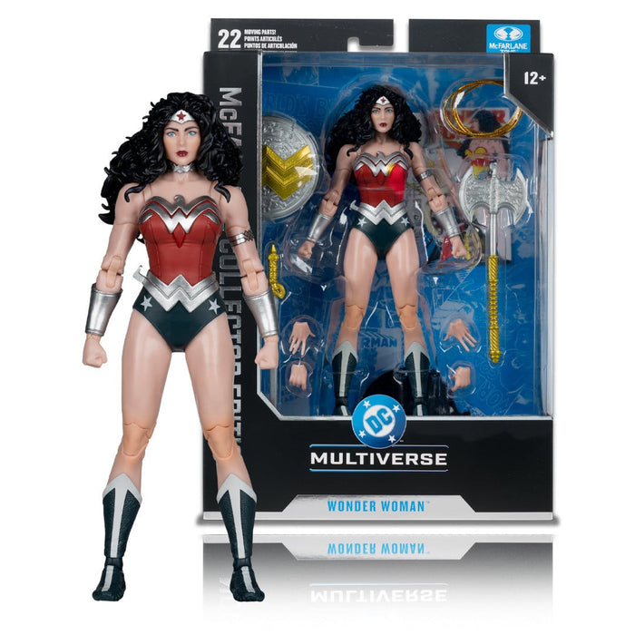 DC McFarlane Collector Edition Wave 15 Wonder Woman 1980s #61 7-Inch Scale Action Figure (Platinum Chase Variant)