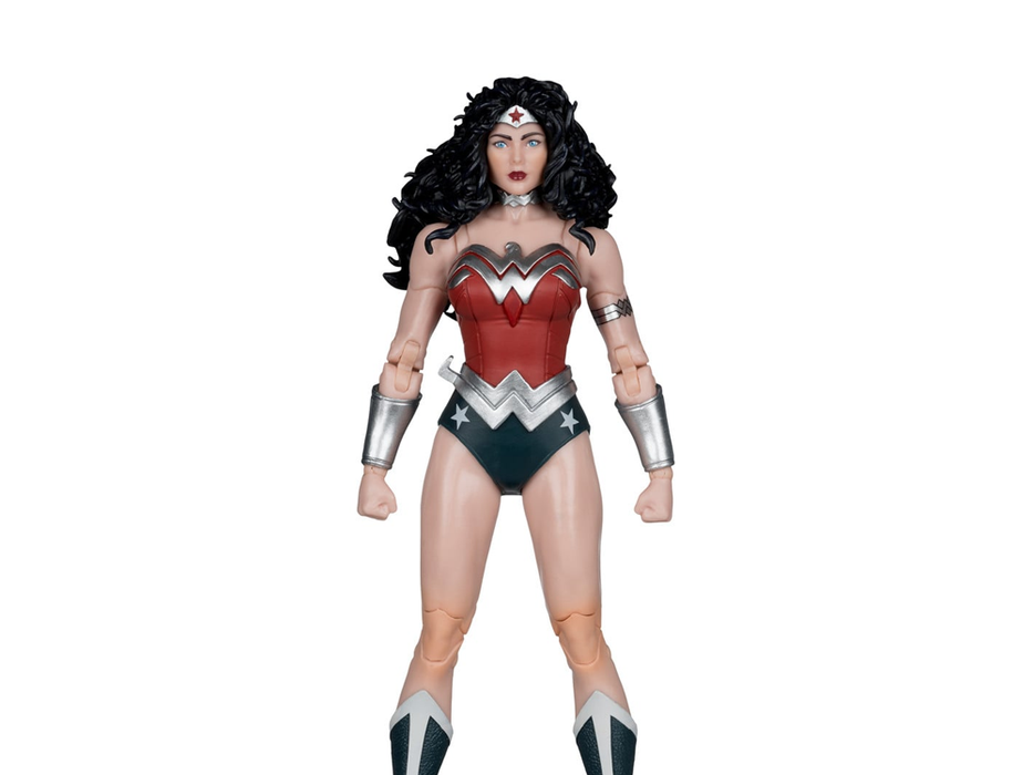 DC McFarlane Collector Edition Wave 15 Wonder Woman 1980s #61 7-Inch Scale Action Figure (Platinum Chase Variant)