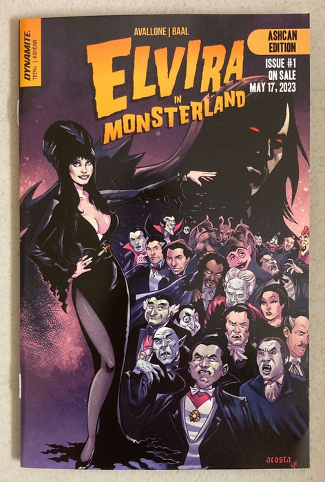 ELVIRA IN MONSTERLAND ASHCAN (1 Per Store)