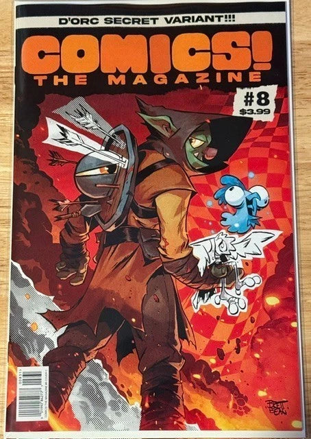 COMICS THE MAGAZINE #8 (D'orc Secret Variant)