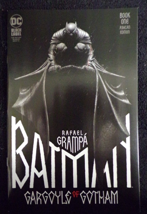 BATMAN GARGOYLE OF GOTHAM #1 ASHCAN EDITION (Signed by Rafael Grampa at SDCC 2023)