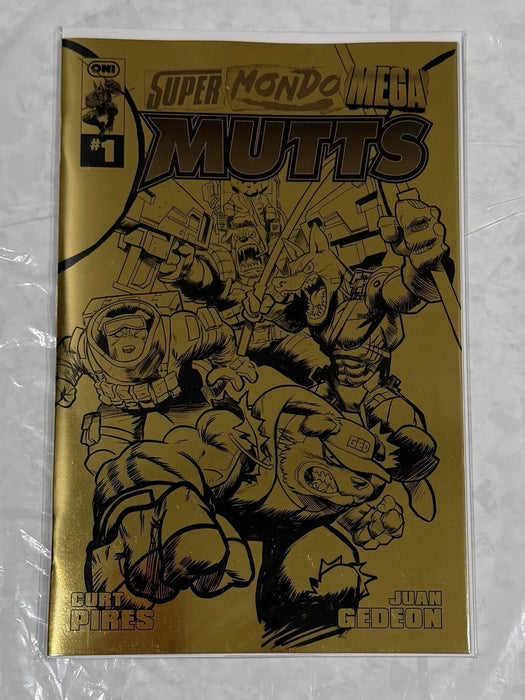 SUPER MONDO MEGA MUTTS #1 (OF 4) SDCC 2026 Gold Variant