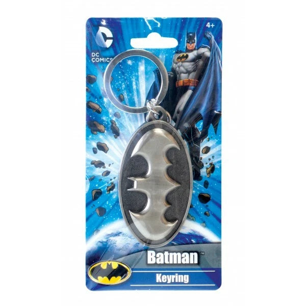 Batman Logo Pewter Key Ring