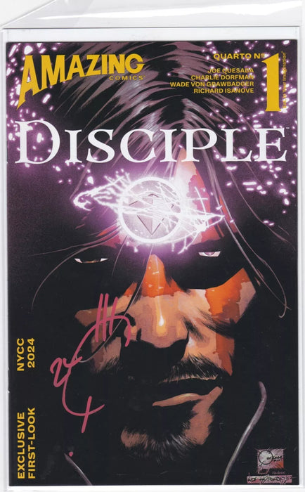 Disciple #1 NYCC Ashcan (Signed by Joe Quesada)
