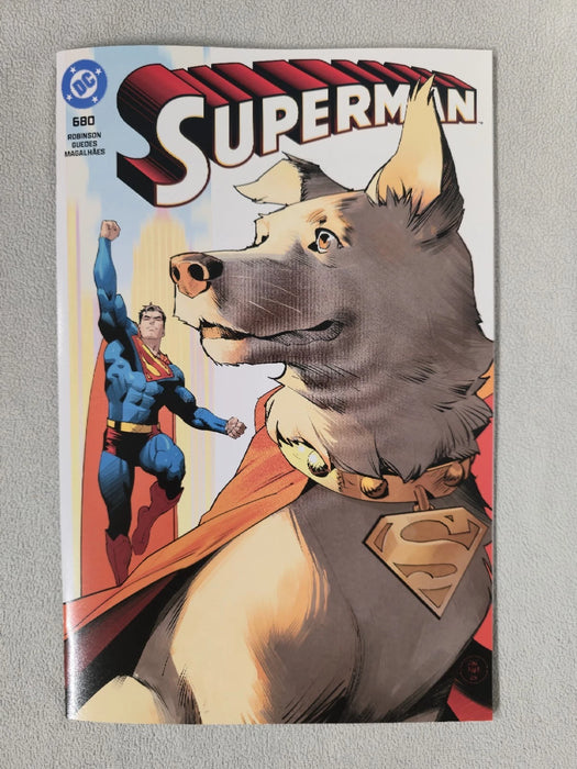 Superman (2006) #680 SDCC 2025 Dan Mora CGC Krypto Exclusive Variant Cover