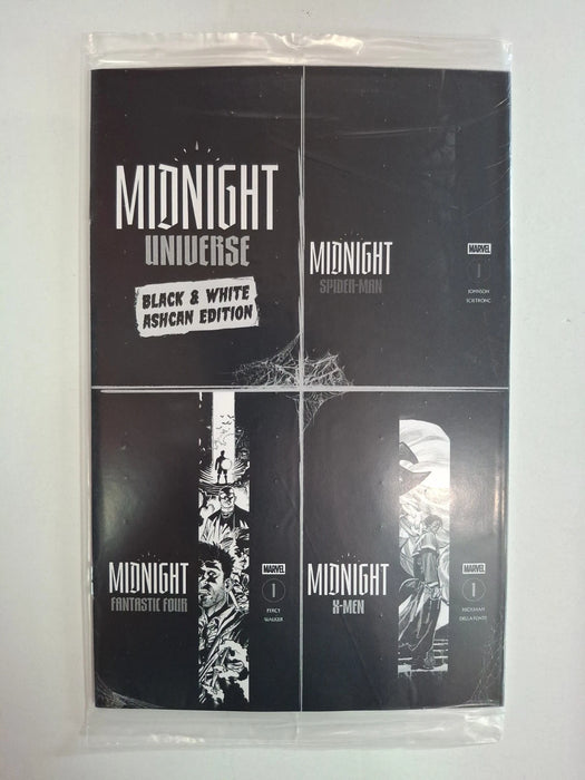SDCC 2026 Marvel Midnight Universe Black & White Ashcan Sealed