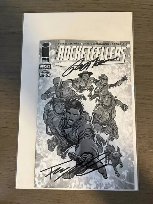 ROCKETFELLERS & HORNSBY & HALO NYCC ASHCAN FLIP-BOOK (Signed)