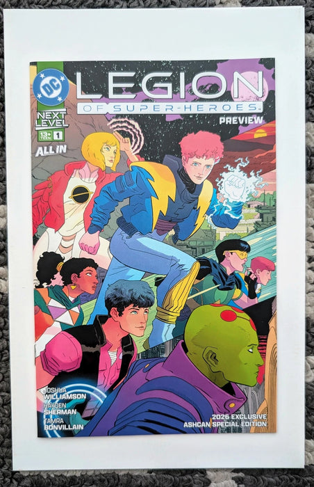 SDCC 2026 DC Comics LEGION OF SUPER-HEROES Exclusive Ashcan Edition