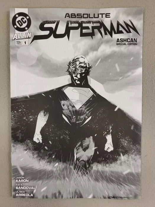 ABSOLUTE SUPERMAN NYCC ASHCAN SPECIAL EDITION