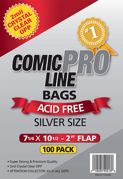 Comic Bags - Silver Age ComicProLine (100 count pack)